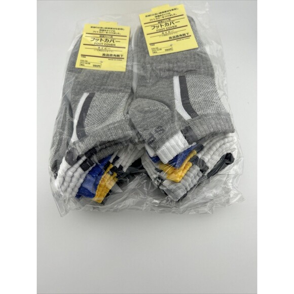 Sport Low Ankle Socks (10 Pairs) 5 Colors Mixed Cotton Universal Size Uni-sex - Picture 5 of 5